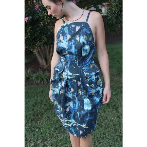 Handmade CAYCEE BLACK designer backless dress size 4 - Picture 10 of 11